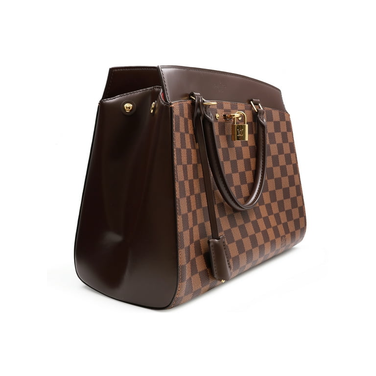 Louis Vuitton Damier Ebene Rivoli MM Brown Ladies Tote Handbag Walmart