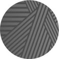 thumbnail image 1 of Ahgly Company Machine Washable Indoor Round Transitional Gray Area Rugs, 7' Round, 1 of 7