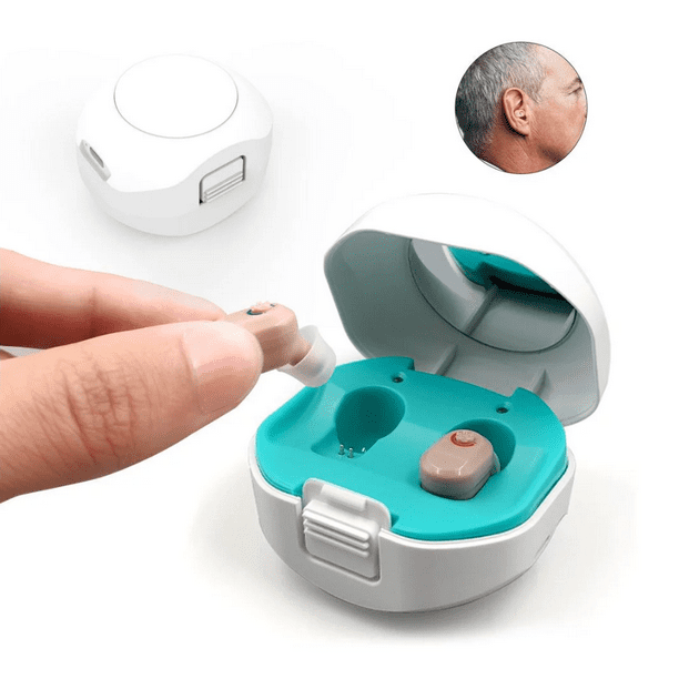 Hearing Aids for Senior with Noise Cancelling,Rechargeable Mini Hearing