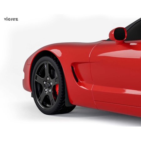 Vicrez Mud Flaps Front vz101611 | Chevrolet Covette C5 1997-2004