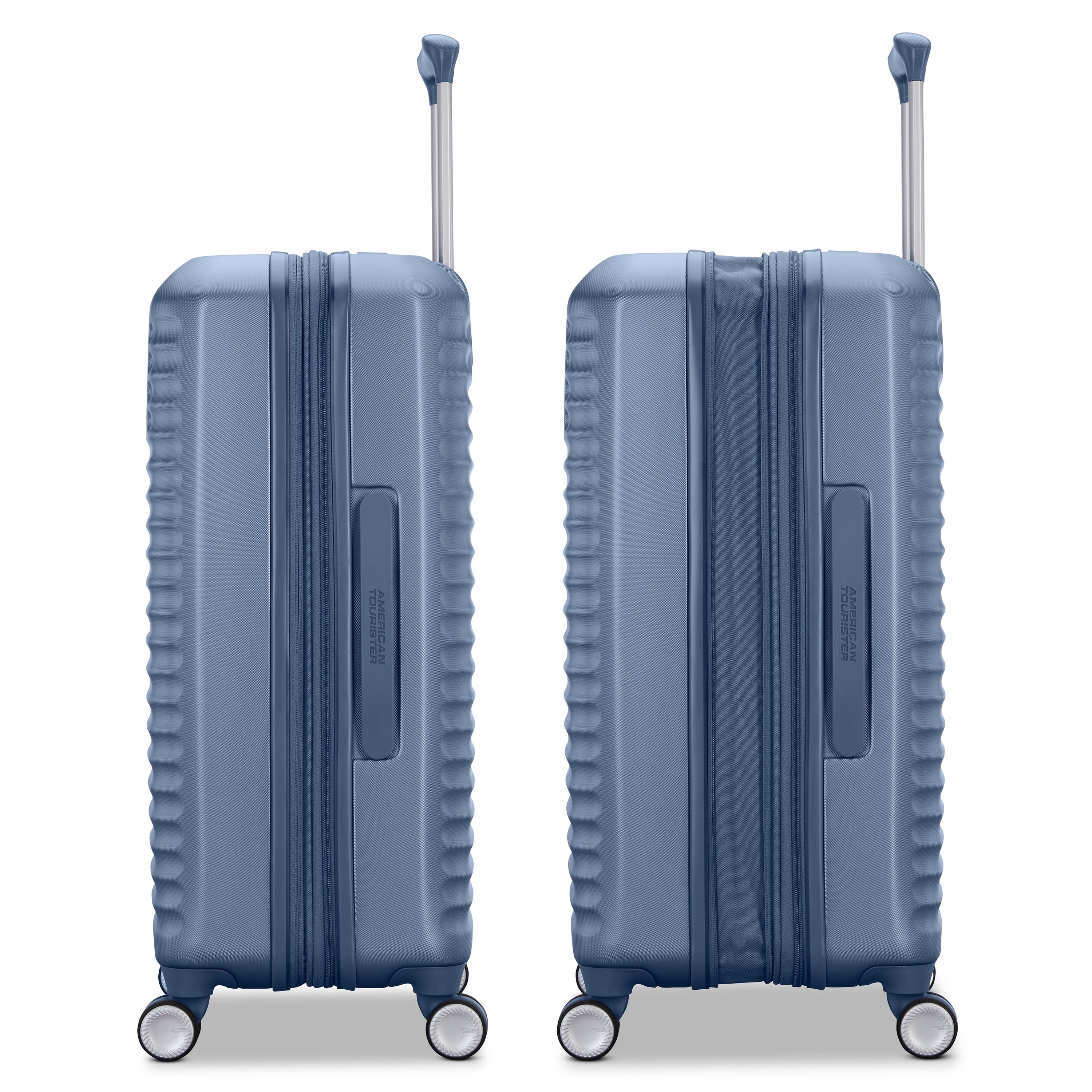 American Tourister Stratum 3.0 Carry-On Hardside Suitcase with Spinner Wheels - Elemental Blue