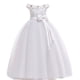 thumbnail image 1 of Vestido de novia con solapa y hombros descubiertos, vestido largo para niña de las flores, disfraz de fiesta infantil, vestido de princesa, 1 of 6