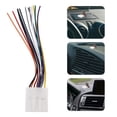 thumbnail image 3 of ITSELFER Vehicle Radio Stereo Wire Harness with Antenna Connector Adapter Radio Receiver Replacement Compatible for Nissan, 3 of 5