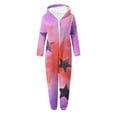 thumbnail image 4 of Aofany Girls Onesies Pajamas Fleece Zip Up Jumpsuits Fuzzy Sherpa One Piece Loungewear Sleepwear Kids Hooded Rompers Costume Winter Clothes for 5-15 Years, 4 of 5