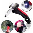 thumbnail image 5 of PinesC Car Handle Safety Escape Rescue Window Break Hammer Automobile Standing Aid Rescue Car Assist Exit Portable Support Handle with LED Light, 5 of 5
