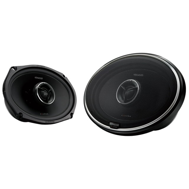 Altavoces Kenwood Excelon KFC-X695 de 2 vías, 6 x 9 pulgadas, 300 W