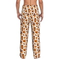 thumbnail image 7 of Salouo Pumpkin Witch Hat Coffee Print Pajama Pants for Men, Lounge Pants Elastic Waistband Casual Men's sleepwear Loungewear Sleep Pajama Pant -XX-Large, 7 of 7