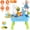 Blue, variant on Imountek 3 in 1 Kids Water Play Table with Electric Faucet, Kitchen Sink & Fishing Game, Role Play Toy for Toddlers Ages 3+, Blue