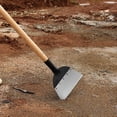 thumbnail image 3 of Raspador de limpieza, raspador de espátula Herramienta de deshierbe agrícola de material acero al manganeso Espátula de para deshierbe Plantar Palear M Baoblaze pala de limpieza, 3 of 8