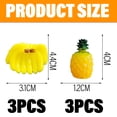 thumbnail image 4 of Un conjunto de pegatinas de simulación de frutas para refrigerador, pegatinas con mensajes, pegatinas tridimensionales 3D para refrigerador de frutas, 4 of 5