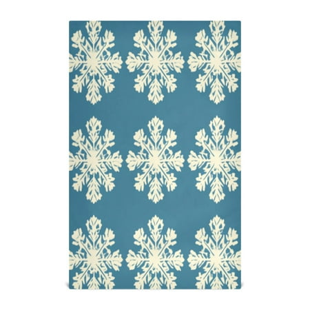 

Kitchen Towel 28x18 Inches x4，Plate Towel Decorative Towel Napkin Tea Towel Tea Towels For Kitchen Dish Cloths & Dish Towels Beautiful Snowflakes1