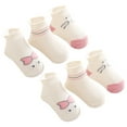 thumbnail image 1 of MesaSe 3 Pairs Summer Socks Simple Wear-resistant Cartoon Design Anti-Skid Baby Short Socks Infants Accessories, 1 of 10