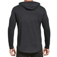 thumbnail image 4 of HAOMEILI Men's Short/Long Sleeve Hoodie Cotton Hooded T Shirts Lightweight Sweatshirt Hoodies Pullover, 4 of 7