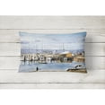 thumbnail image 2 of Carolines Treasures 8129PW1216 The Pass Bait Shop Decorative Canvas Fabric Pillow, 12H x16W, multicolor, 2 of 3
