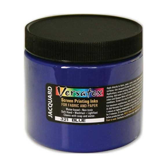Jacquard Versatex Screen Printing Ink, 16 oz., Blue