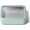 Mist, variant on Caraway Glass Food Storage - 10 Cup Glass Container - Ceramic Coated Food Container - Non Stick Lunch Box with Lids - Dishwasher, Oven, & Microwave Safe - Square Shape - Perracotta