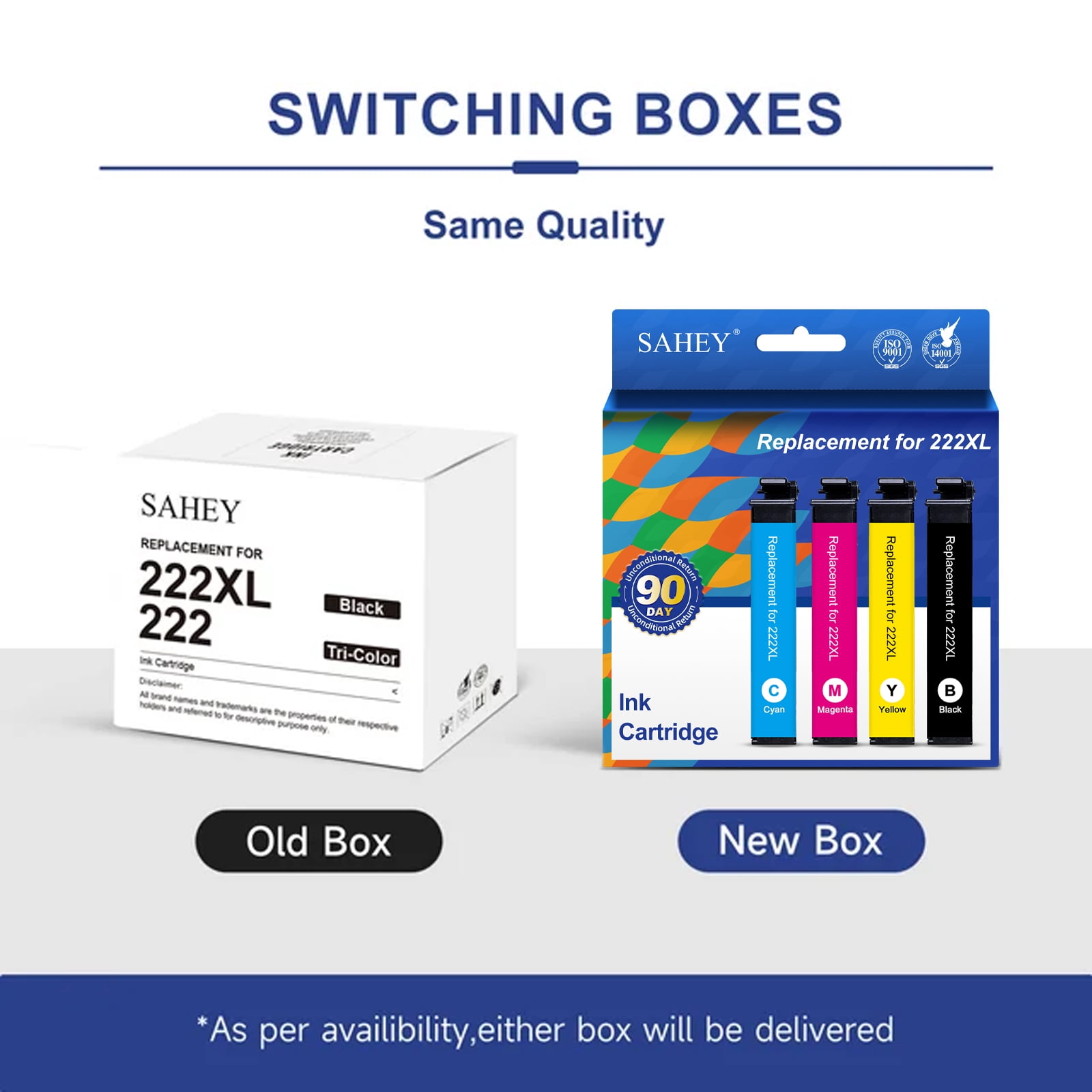 222XL Ink Compatible for Epson 222 Ink Cartridges for Expression Home XP-5200 Workforce WF-2960 Printer ink (4-Pack)