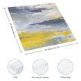 thumbnail image 3 of WYYP Abstract Brush Strokes Polyester Dinner Napkin for Dining Table Kitchen Party Housewarming Farmhouse Decor 2 PCS, 3 of 7