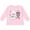 AD-Pink, variant on Nana Loves Me- Cute and Happy Llama Boys or Girls Long Sleeve Toddler T-Shirt