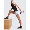 thumbnail image 3 of Musculosa CRZ YOGA Sin Costuras con Espalda Deportiva Negra XL, 3 of 5