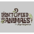thumbnail image 2 of Men's Jungle Cruise Don't Feed The Animals Logo  Sweatshirt Athletic Heather Medium, 2 of 4