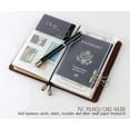 thumbnail image 4 of Leather Journal Refillable Travelers Notebook, Antique Handmade Leather Writing Diary Notepad, Travel Journal, 4 of 4