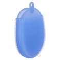 thumbnail image 2 of Limpiador de cocina y baño para platos, cuerpo y rostro, cepillo de silicona multiusos azul, 2 of 8