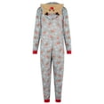 thumbnail image 4 of Qiylii Christmas Family Matching Loungewear, Elk Hooded Long Sleeve Jumpsuit, 4 of 9