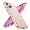 thumbnail image 2 of Clear Soft TPU Bumper Slim Cover Case ( with FREE Screen Protector) for iPhone 14 Plus, 2 of 5