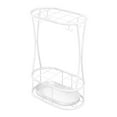 thumbnail image 2 of DOLITY Indoor Umbrella Stand Keep Floors Dry and Tidy Sturdy Umbrella Rack for Home White, 2 of 9