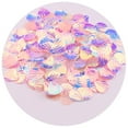 thumbnail image 1 of Seashell Sequins Multicolor Decorative Portable Oval Hologram Mermaid Paillette Sequins Daily Use, 1 of 12