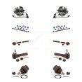 thumbnail image 1 of Transit Auto Front Bearing Lower Ball Joint Outer Inner Tie Rod & Sway Bar Stabilizer Link Kit (10Pc) for Car 2003-2004 Mazda B4000 4WD Square Connector - Left Right Side (Driver Passenger) K7T-108901, 1 of 11