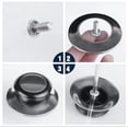 thumbnail image 3 of 2-Pack Universal Pot Lid Knob, Bakelite & Stainless Steel Heat Resistant Replacement Handle, Fits 6mm Hole(DSF), 3 of 6