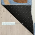 thumbnail image 5 of Addison Rugs Chantille Indoor/Outdoor Transitional Mid-century Modern Denim Machine Washable Rectangle Rug, 9' x 12', 5 of 8