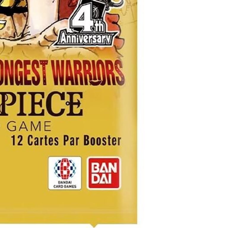Collectible 2026 One Piece The World's Strongest Warriors Booster