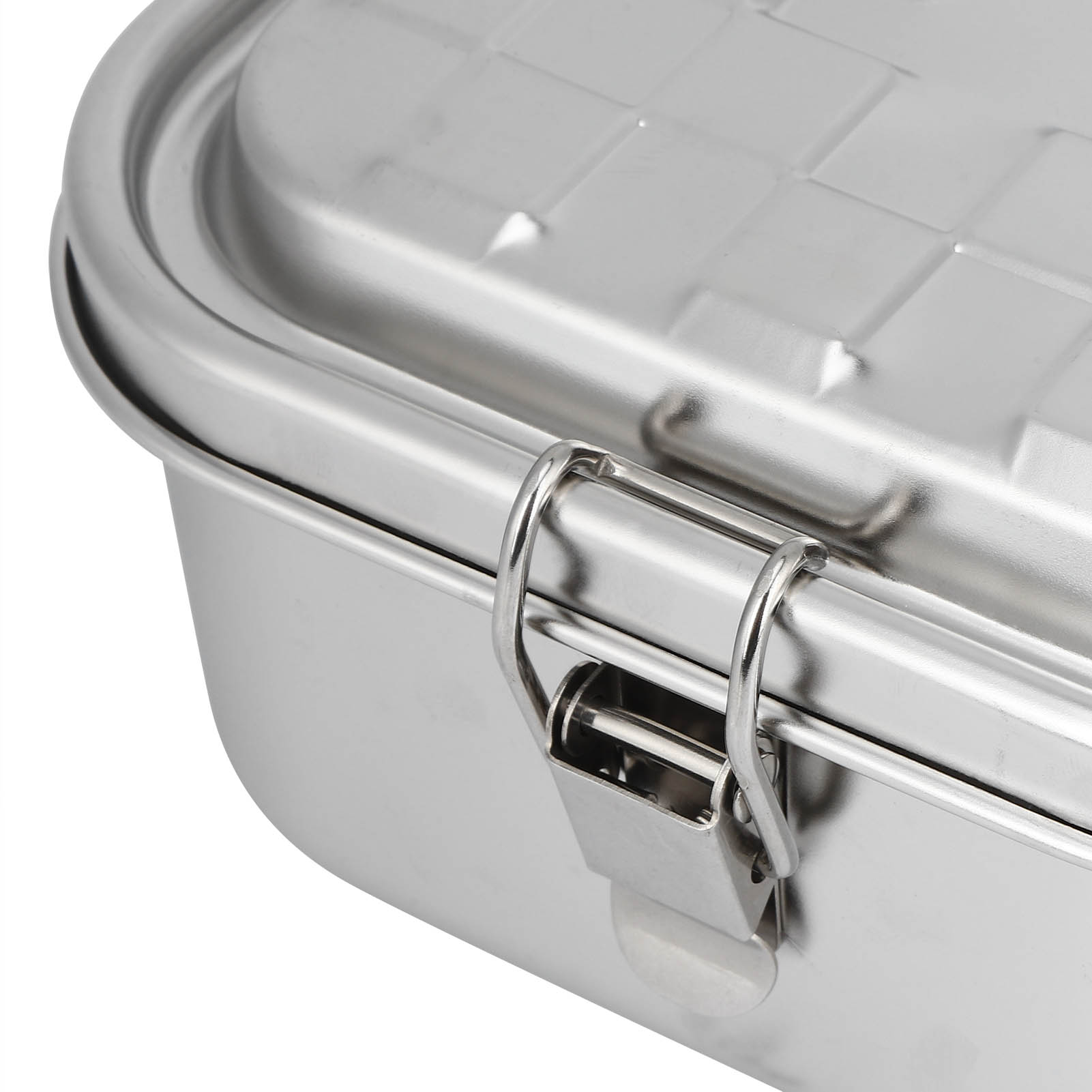Boîte Repas Inox 3 Compartiments - Parfaite Pour L'école, Le Bureau Ou Les Sorties !