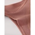 thumbnail image 5 of Wausea Cotton Thongs for Women Breathable Low Rise Bikini Lady Panties Womens Underwear Sexy, 7 Pack, M, 5 of 7