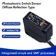 thumbnail image 3 of Interruptor Infrarrojo De Reflexión Difusa, 24-240 V CA CC Sensor De Haz Fotoeléctrico Industrial Estable De Alta Precisión Mejora La Seguridad Para Equipos De Automatización, 3 of 7