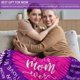 thumbnail image 2 of LHSHID Gifts for Mom Birthday Gifts for Mom Valentines Day Gifts for Mom Gifts for Mom from Daughter Son Fleece Blanket 60x80in, 2 of 4