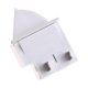thumbnail image 2 of Durable Fridge Door Light Switch Replacement 5a 250v White Plastic 2pin Switch-yvan, 2 of 3