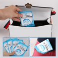 thumbnail image 4 of 50 Pcs Disposable Toilet Seat Portable Toilet Cushion Waterproof Toilet Mats, 4 of 4
