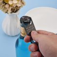 thumbnail image 3 of Llavero de regalo de un padre, llavero con abrebotellas de aleación, regalo de cumpleaños, llavero de Navidad, regalo del Día del Padre, negro oso de fresa Electrónica, 3 of 5