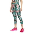 thumbnail image 3 of Nike Womens Dri-fit Printed Cropped Full Length Leggings;Large, 3 of 6