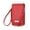 Fuego Red, variant on Nautica Catalina Vegan Leather RFID Womens Crossbody Cell Phone Purse Holder Wallet