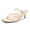 apricot, variant on Women  Square Open Toe Low Heel Sandals
