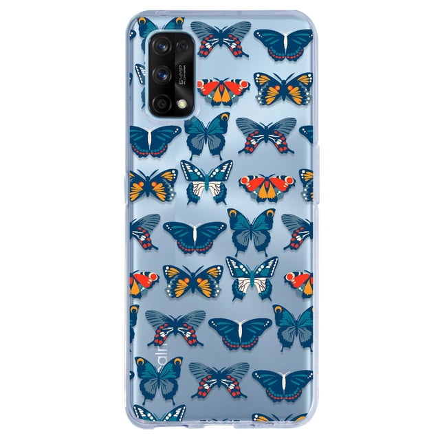 Funda Para Oppo Realme 7 Pro InstaCase Protector Antigolpes Patron de Mariposas