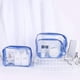 thumbnail image 3 of Neceser Transparente 4 Piezas （Diferentes Tamaños） Neceser de PVC para Avión Neceser de Maquillaje Impermeable Neceser de Cosméticos Set de Viaje Transparente Neceser para Hombres, Mujeres, Niños,, 3 of 8