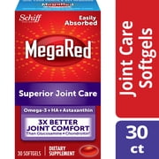 MegaRed Joint Care Omega-3 Krill Oil, 30 Softgels