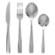 thumbnail image 1 of Juego de cubiertos para cena, vajilla de acero inoxidable 316, tenedor, cucharas, apto para lavavajillas (plateado), 1 of 6