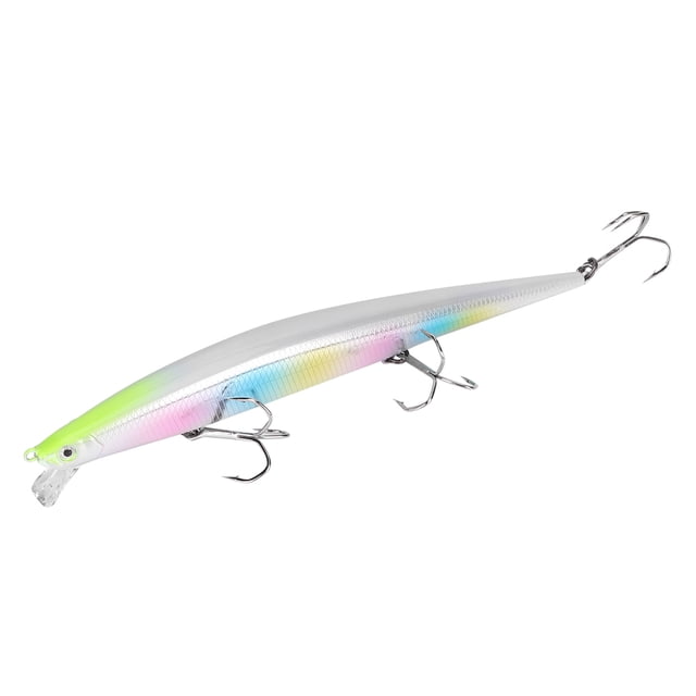 HONOREAL 175 mm 32 g ABS Señuelos de pesca flotantes ecológicos Accesorio de herramienta de cebo de simulación artificial para agua dulce (2)